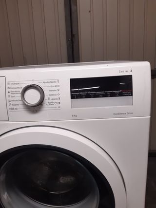Lavadora Bosch Serie 4 EcoSilence 8 kilos