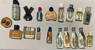 Set Mignon Profumi da Collezione, 54 pezzi, piene
