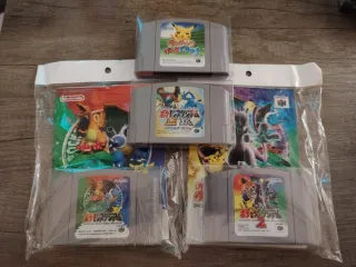 Pacchetto Pokémon N64: Stadium, Stadium 2, G&S