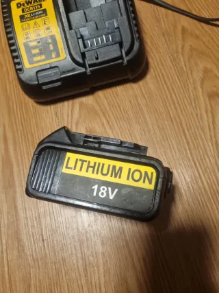 Cargador Dewalt DCB115 y Batería DCB205