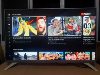 TV LG 50 Smart TV Negro/Plata