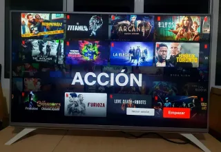 TV LG 50 Smart TV Negro/Plata