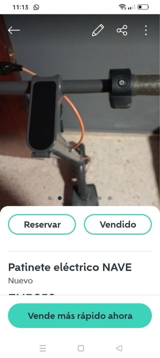 Patinete eléctrico NAVE