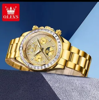 Reloj OLEVS Automático Dorado Hombre
