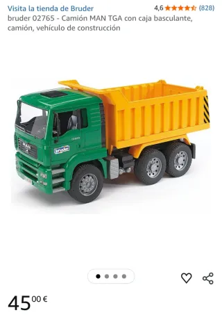 Camión de Juguete Bruder Verde