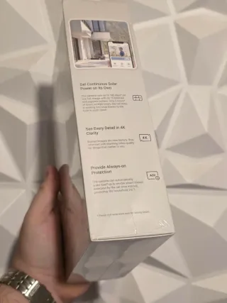 Cámara Solar EZVIZ CB5 4K Nueva