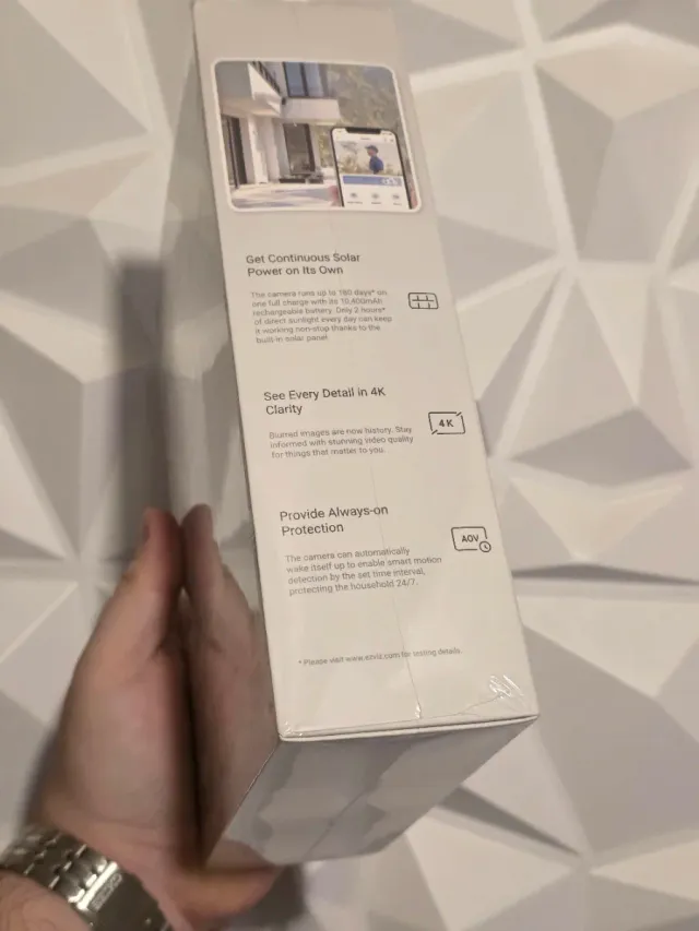 Cámara Solar EZVIZ CB5 4K Nueva