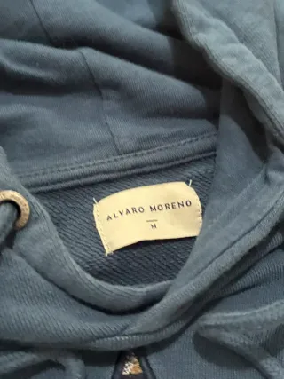 Sudadera Álvaro Moreno Azul Talla M