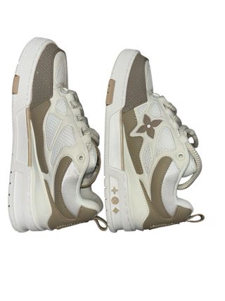 Zapatillas Louis Vuitton Beige y Blancas
