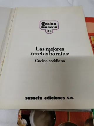 Libros cocina