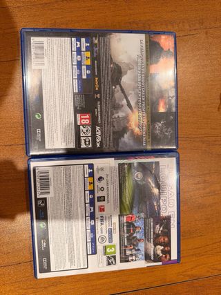 Call of Duty: WWII y FIFA 21 PS4