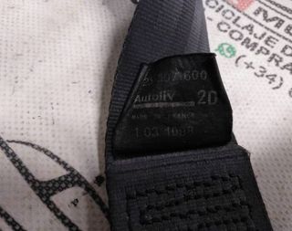 Cinturón renault 6025307600k espace iv jk0 111698