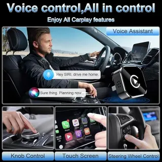 Adaptador CarPlay Android Auto Inalámbrico