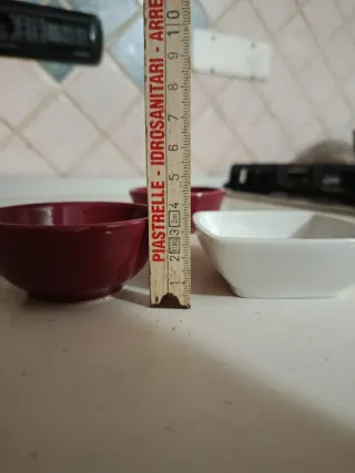 Set 3 ciotoline ceramica