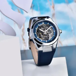 Reloj BENYAR Automático Hombre Azul/Plata