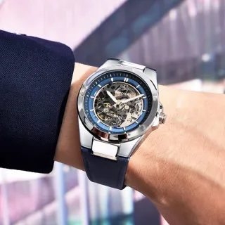 Reloj BENYAR Automático Hombre Azul/Plata