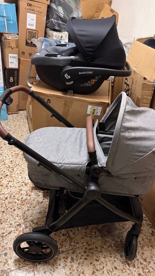 Maxi-Cosi Zelia S Trio Cochecito Bebé Gris