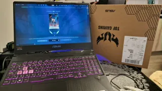 Portátil Gaming Negro y Azul