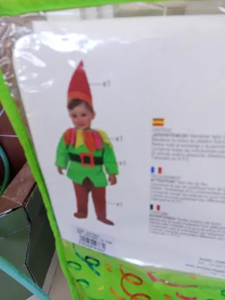 Disfraz de duende