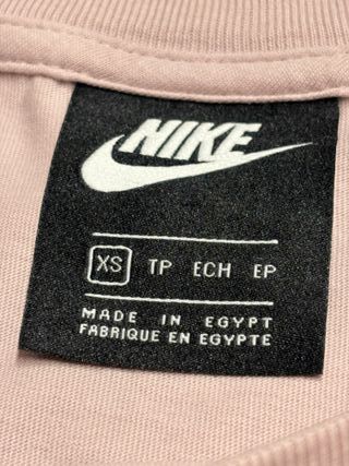Camiseta Nike Manga Larga Mujer Talla XS Rosa