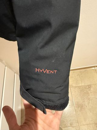 The North Face Hyvent Anorak Negro Rojo
