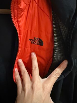 The North Face Hyvent Anorak Negro Rojo