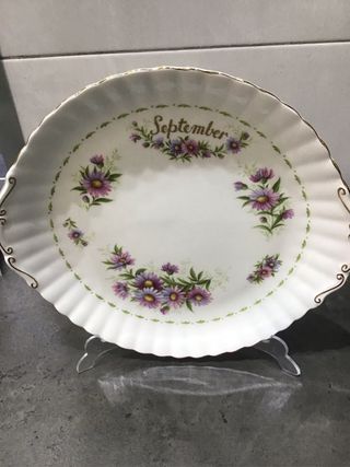 Royal Albert Septiembre Plato Porcelana