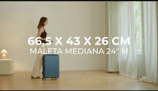 Juego de maletas 4 colores a estrenar