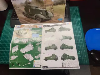 Maqueta Soviet BA-20 Armored Car 1/35