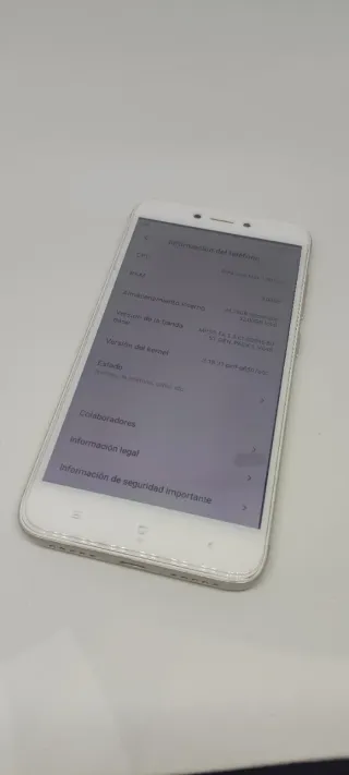 Xiaomi Redmi x4 Blanco 3gbs Ram