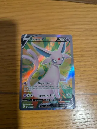 Carta Pokémon Espeon V 179/203