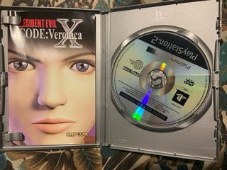 Resident Evil Code Veronica X PS2 Platinum