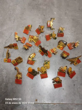 Lote de 25 Pins Coca Cola Cobi Olimpiadas 92