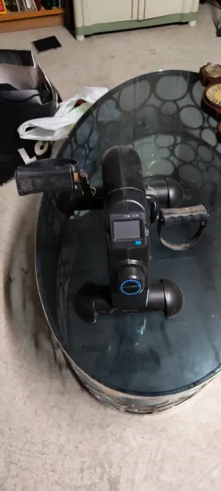 Pedalera Elíptica Negra