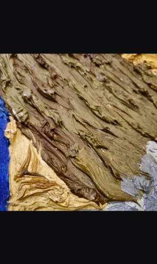 Óleo sobre lienzo de Marisa Baro