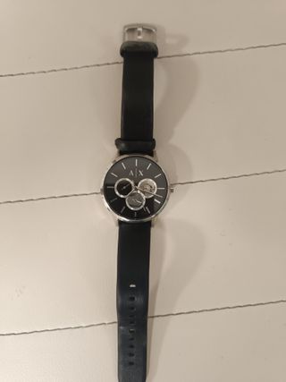 Reloj Armani Exchange Caballero Negro/Plata