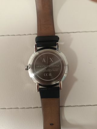 Reloj Armani Exchange Caballero Negro/Plata