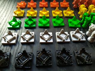 Piezas Risk Juego de Tronos impresas en 3D