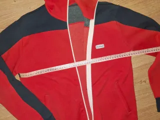 Chaqueta Vintage Roja y Negra