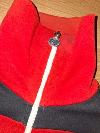 Chaqueta Vintage Roja y Negra