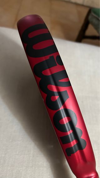 Pala Padel Wilson Elite V2 Bela