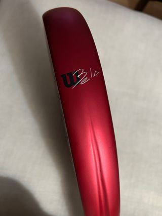 Pala Padel Wilson Elite V2 Bela