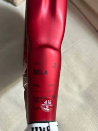 Pala Padel Wilson Elite V2 Bela