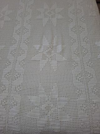 Colcha Ganchillo - crochet Artesanal  años 70