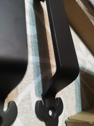 Manillas negras para puertas correderas N°717