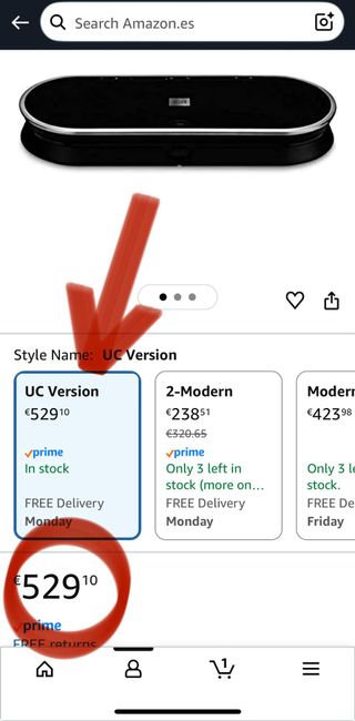 EPOS Expand 80 Altavoz Conferencias PRO