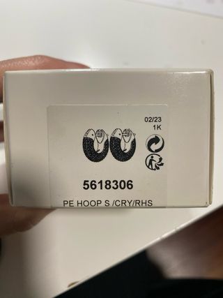 Pendientes Aro Swarovski Dextera