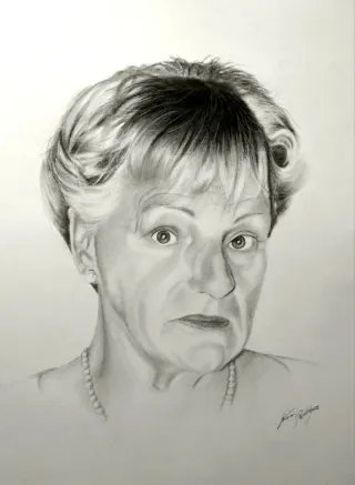 Retrato personalizado a lápiz