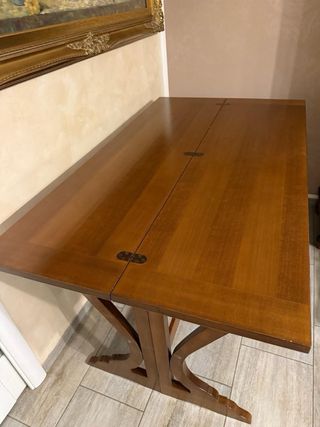 Tavolo consolle apribile