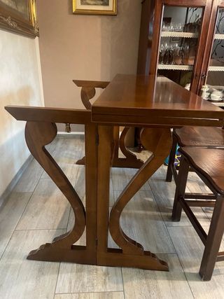 Tavolo consolle apribile